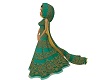 Royal Green Gown