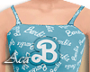 Barbie Blue Top