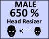 Head Scaler 650% Male