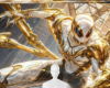 Gold spider creep bg