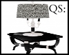 QS: LAMP zebra print