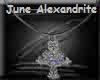 Z Cross June Alexandrite