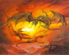 dragons flame fighting