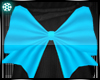 [Snow] Sky Blue Back Bow