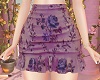 chuna skirt purple