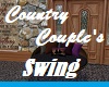 Country Couple's Swing