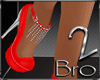 bro-English Red Heels