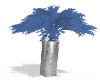 Blue and Silver Vase