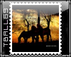 Horses Big Stamp