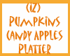 (IZ) Candy Apples Plate