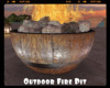 *Outdoor Fire Pit