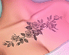 Chest Roses Tattoo
