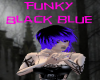 Funky Black Blue
