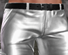 LEATHER PANTS WHITE