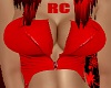 RC RED AMORA TOP