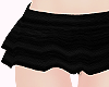 ❥ black mini skirt !