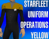 Starfleet Yllw w/o Badge