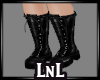 Gothic doll boots
