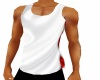 white with red t shirt