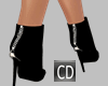 CD Black Silver Boots
