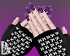 {B}Studded Gloves