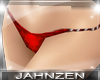 J* Bikini Bottom Red