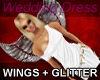Wedding Glitter Wing