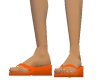 (SK) Orange Flipflops