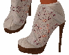 suede - cream boots