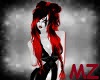 MZ Kirsten Black/Red
