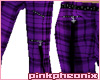 Purple Tartan Pants