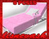 (L) 8 Pose Pink Chaise