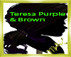 Teresa Purple & Brown