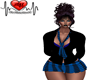 Molly Blue Plaid