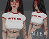 N. Bite Me w/ tattoo