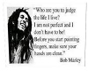 Bob Marley Quote Poster