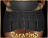 P9)TAM"Ebony Denim Skirt