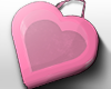 pink heart handbag