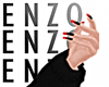 Red n Black Nails