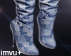 $ Boots Toxic Denim