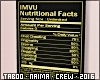 !TC! IMVU Nutrition