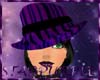 leapord purple hat V4NY
