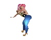 Blue Capris