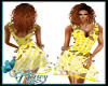 Yellow Butterfly Dress