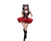 Red/Black Punk Ballerina