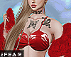 ♛Yun Red Add-On Boa