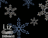 Christmas Blue Snowflake
