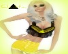 Hipster triangle yellow