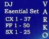 DJ  Esential Set