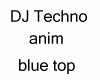 DJ anim blue top